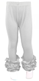 No Moq Rts Icing Pants Kids Clothes Baby Clothing Cotton Solid Icing Leggings Girls Icing Ruffle Pants