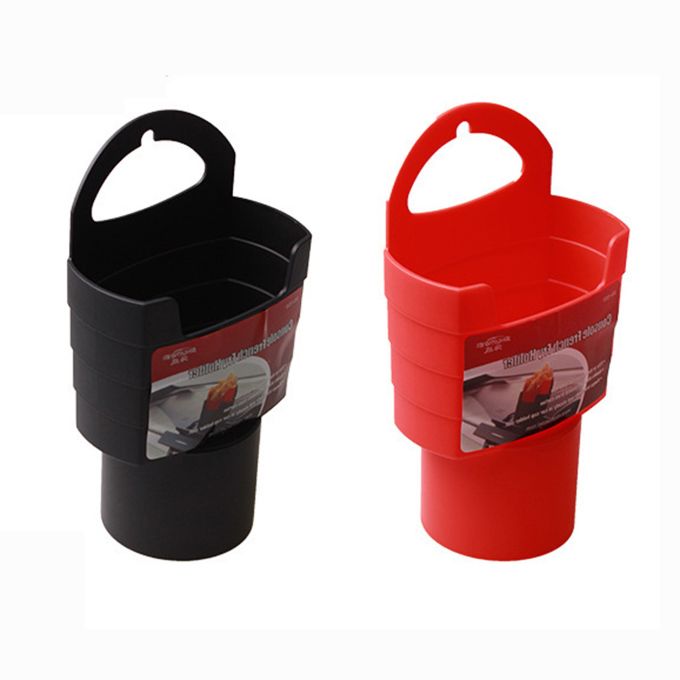 Car Center Console Organizer Pp Car French Fries Phone Holder Organizer Pocket Seat Side Storage Box