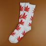 124 Men Hip Hop Plant Cotton Street Cannabis Sock Maple Pot Unisex Leaf Crew Weed Socks Men