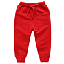 Agradecido Toddler Pull on Jogger Knit Drawstring Elastic Waistband Pants Kids 100% Cotton Joggers