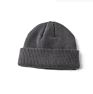 Autumn and Men's and Women's Hip-Hop Hats Solid Color Wild Knitted Hats Warm Hat