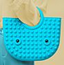 Cute Mini Simple Push Bubble Handbags Adjustable Squeeze Sensory Shoulder Bag Cartoon Silicone Fidget Messenger Bags