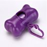 Customized Eco Friendly Biodegradable Cornstarch Garbage Bag Dog Poop Bag Dispenser with Box Packed