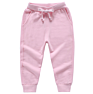 Agradecido Toddler Pull on Jogger Knit Drawstring Elastic Waistband Pants Kids 100% Cotton Joggers