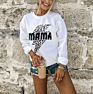 Cool Mom Sweatshirt Women Autumn and Print Streetwear Women White Sweatshirt Pullover Female Harajuku Sudadera