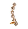 Aaa22 Rhinestone Women Earrings Ear Cuff Jewelry Gifts Wrap Earrings Butterfly Flowers Diamond Ear Clips