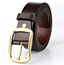 Adjustable Mens Leather Belts 100% Genuine Leather for Male