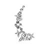 Aaa22 Rhinestone Women Earrings Ear Cuff Jewelry Gifts Wrap Earrings Butterfly Flowers Diamond Ear Clips