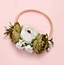 Handmade Bohemian Wreath Soft Baby Hairband Headband