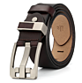 Adjustable Mens Leather Belts 100% Genuine Leather for Male