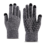 Adult Knit Acrylic Gloves Touchscreen with Phone Gloves