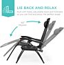 Bestchoice Adjustable Folding Camping Chair with Tray