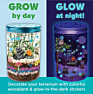 Creativity for Kids Grow Create Your Own Customized Mini Garden in a Jar Light-Up Terrarium Kit with Led Light