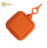 Elevated Foldable Silicone Raised Portable Water Travel Slow Feed Food Collapsible Dog Double Bowl