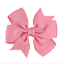 Uniq Kids Accesories Baby Girls Hair Bows Clips Boutique Grosgrain Ribbon Bow Pinwheel Barrettes for Babies Kids