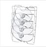 Kitchen Storage Rack Wall Mounted Type Metal Multi-Functional Shelves Storage Racks for Kitchen Organizer