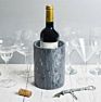 Marble Wine Bottle Cooler Stone Design for Wine Champagne Black Luxury