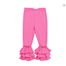 Solid Color Candy Colors Leggings Soft Cotton Girls Baby Icing Ruffle Pants Baby Clothes Pants