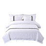 400 Thread Count Egyptian Cotton Sateen Hotel Sheet Set Stitched Duvet Cover Set