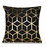 Gold-Stamping European Classical Pillowcase Cushion Cover