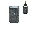 Marble Wine Bottle Cooler Stone Design for Wine Champagne Black Luxury