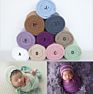 Newborn Jersey Knit Wrap Prop Baby Knit Stretch Wrap Photography Props Newborn Swaddle Layer Fabric Blanket