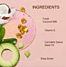 Carvenchy Coconut Milk Whitening Moisturizing Body Butter Moisturizing Body Care Natural Refined Body Butter