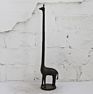 Cast Iron Home Decor Dinosaur Paper Towel Holder Antique Rust Base Price