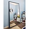 Nordic Solid Wood Long Large Rectangular Full Length Body Mirrors Floor Standing Mirror for Wall Decorative