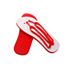 Yinsa Fl001 Multiple Colors Adults Outdoor Slippers Beach Flip Flops Black Sublimation Flip Flops