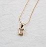 18K Gold Plated Stainless Steel Chain Layered Multicolor Gemstone Necklace for Women