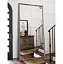 Nordic Solid Wood Long Large Rectangular Full Length Body Mirrors Floor Standing Mirror for Wall Decorative