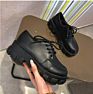 Thick Women Hidden Sneakers Heels Growing Height Ladies Wedge Shoes Autumn Platform Women's Shoes M1093