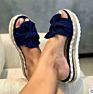 Women Sandals Platform Shoes Women Ladies Bow Slipper Indoor Outdoor Flip-Flops Beach Shoes Female Slippers