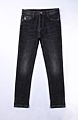 High Waisted Superior Black Color Fitness Slim Men Jeans