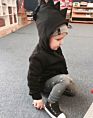 Baby Kids Boys Girls Toddlers Hoodies Cartoon Tracksuit Children Clothing Set Baby Lovely Dinosaur Sweatshirts