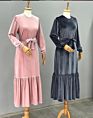 Clothing Manufacturers Velvet Long Abaya Dubai Designs
