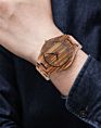 Most Expensive Wood Watches for Men Full Nature Striped Wood Grain Case Concise Men Watch Business Clock Relogio