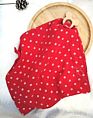 100% Organic Cotton Muslin Mini Baby Security Blanket with Wooden Teether