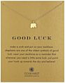 Most Popular Lucky Wishes Card Gold Plated Elephant/Dragonfly Pendant Jewelry Pendant Collarbone Chain Necklaces