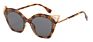 Popular Retro Rhinoceros Horn Shape Cat -Eye Frame Sunglasses for Women and Men