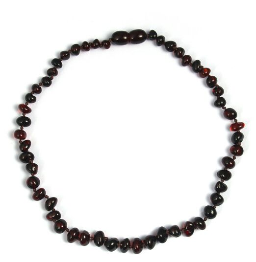Jojo Choice Baltic Amber Teething Bead Baby Kid Necklace