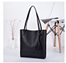 Fashionable Large Capacity Tassel Design Pu Leather Shoulder Tote Bag Women Handbag