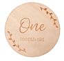 Nursery Milestone Card Set Pregnancy Milestone Laser Cut Wooden Baby Nursery Decor