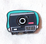 Soft enamel pin