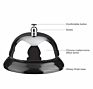 Manufacture Prices 65Mm round Shape Polished Aluminium Hotel Desk Bell