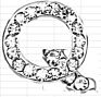 Initial Pave Clear Gem Dangling Alphabet Letter Surgical Steel 14G Navel Belly Button Ringsbody Piercing Jewelry