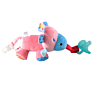 Large Doll Baby Boy Girl Dummy Pacifier Chain Clip Plush Animal Toys Soother Nipples Holder (Not Include Pacifier)