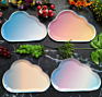 Cloud Shape Recyclable Paper Plates Disposable Bowls Cake Plate for Birthday Party