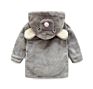 Cute Coral Fleece Animal Pattern Robe for Children